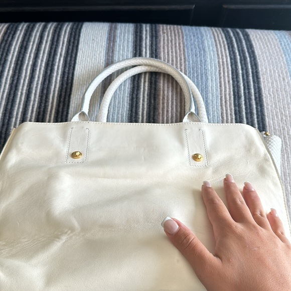 RARE  large snake skin VERSACE Medusa bag - Picture 5 of 8